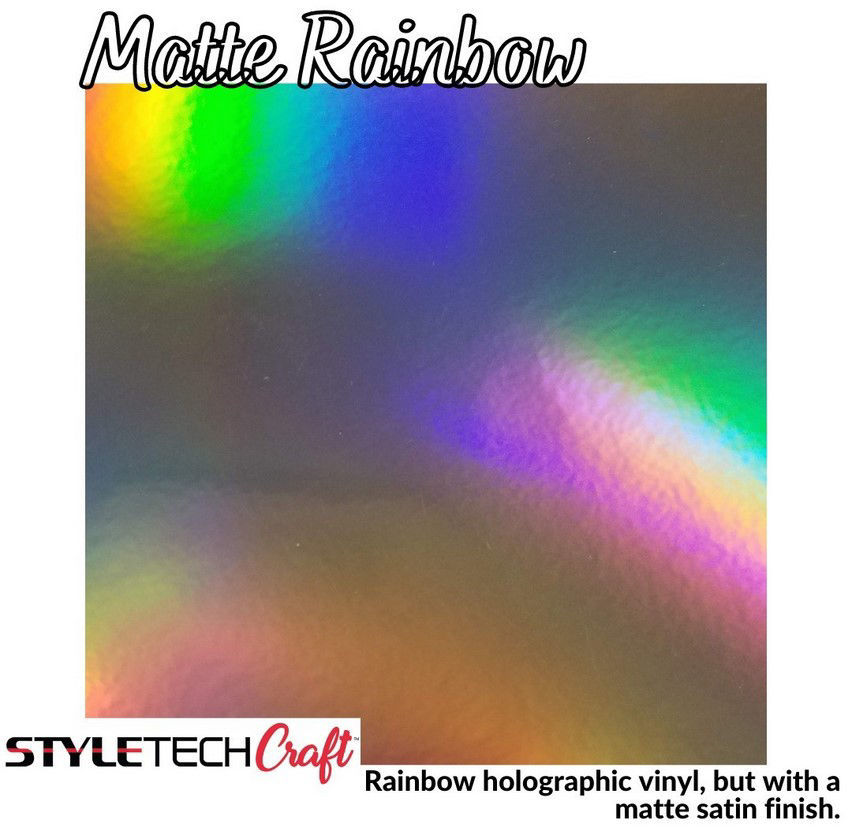 12 X 24 Styletech Metalized Holographic Film 9000 Series Vinyl Quality Digital Solutions Qds