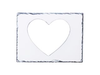 Picture of Frame-Slate Heart 5.7" x 3.5"  