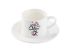 Picture of 6oz Bone China Coffee Mug with Saucer