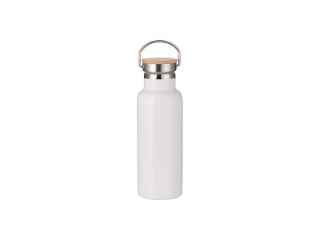 Picture of 17oz SS Bottle with Bamboo Lid & Portable Handle