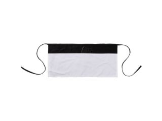 Picture of Black Adult Apron with 3 White Pockets