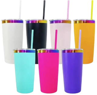 20oz SS Rainbow Tumblers