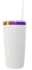 20oz SS Rainbow Tumbler-White