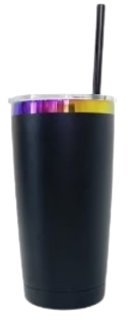 	20oz Rainbow Tumbler-Black