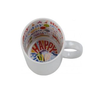 Picture of 11oz Inner Decor Happy Birthday Mug 