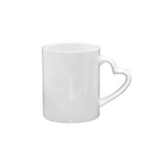 Picture of CASE 11oz White Heart Handle Mug