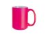 15oz (Frosted) Purple Red Matt Mugs - Fluorescent Pink