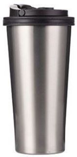 16oz Stainless Steel Tumbler w/portable lid