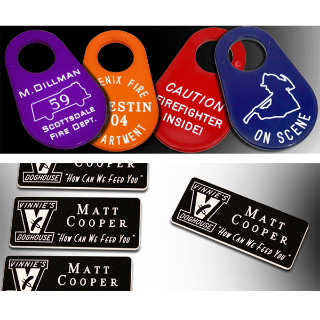 Plastic Engraving Samples