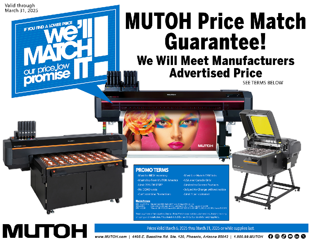 Mutoh - Price Match until March 31, 2025